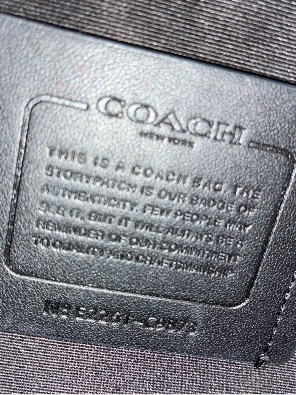Coach Sullivan Men's Charcoal/Black Signature Briefcase